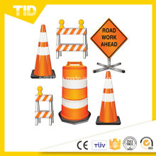 Barrier Sign Reflective Sticker for Traffic Workzone Safety